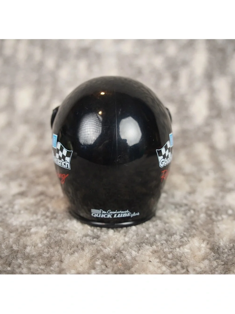 Dale Earnhardt Sr #3 GM Goodwrench Replica Mini Helmet Black Snap-on Simpson - Picture 2 of 9